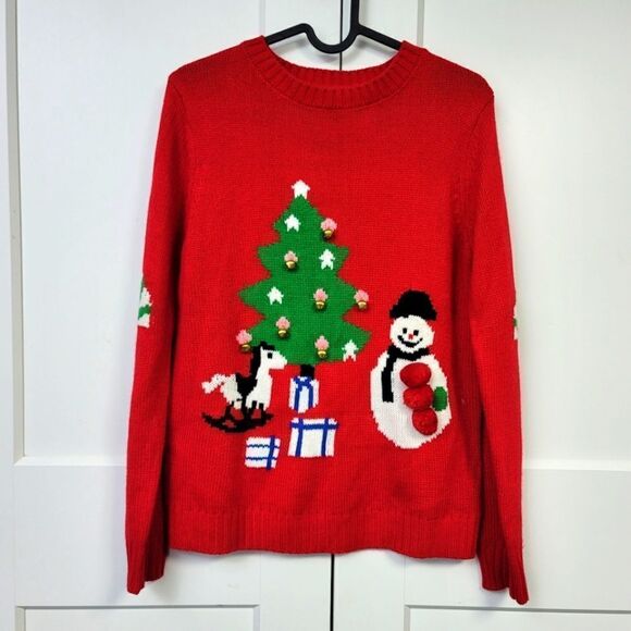 Forever21 Ugly Christmas sweater, large - Picture 1 of 9